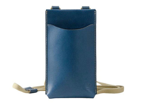 【豊岡財布 エンドー鞄 EN1146 ネイビー】嘉玄 財-TAKARA- スマホポシェット